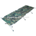 De buena calidad Cruz Roja Cama plegable de aluminio camilla militar de camping